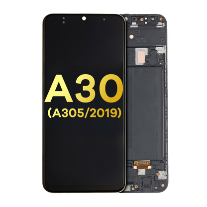 OLED Assembly With Frame For Samsung Galaxy A30 (A305 / 2019) (Refurbished) (All Colors)