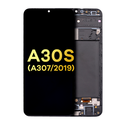 OLED Assembly With Frame For Samsung Galaxy A30s (A307 / 2019) (Refurbished) (All Colors)