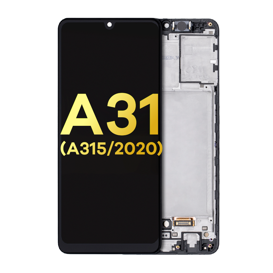 OLED Assembly With Frame For Samsung Galaxy A31 (A315 / 2020) (Refurbished) (All Colors)