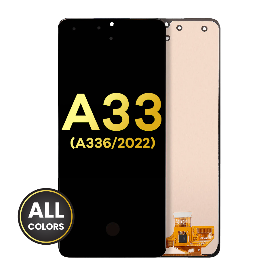 LCD Assembly Without Frame For Samsung Galaxy A33 5G (A336 / 2022) (Refurbished) (All Colors)