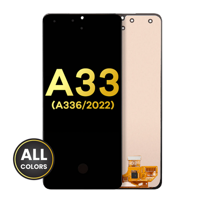 LCD Assembly Without Frame For Samsung Galaxy A33 5G (A336 / 2022) (Refurbished) (All Colors)