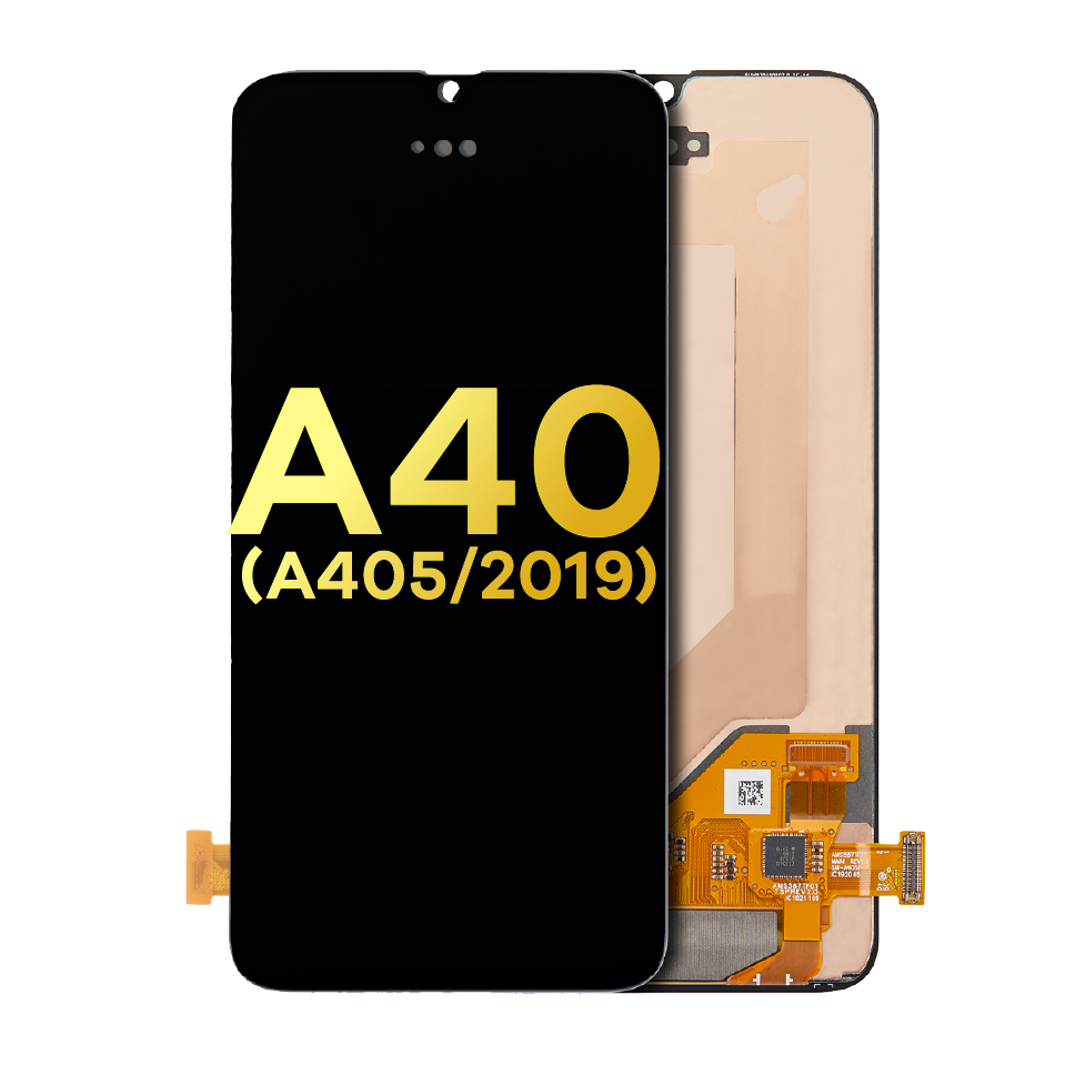 OLED Assembly Without Frame For Samsung Galaxy A40 (A405 / 2019) (Refurbished) (All Colors)