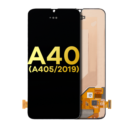OLED Assembly Without Frame For Samsung Galaxy A40 (A405 / 2019) (Refurbished) (All Colors)