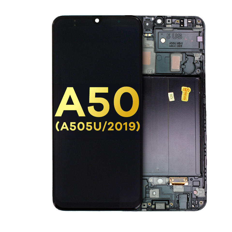 OLED Assembly With Frame For Samsung Galaxy A50 (A505U / 2019) (Refurbished) (All Colors)