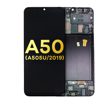 OLED Assembly With Frame For Samsung Galaxy A50 (A505U / 2019) (Refurbished) (All Colors)