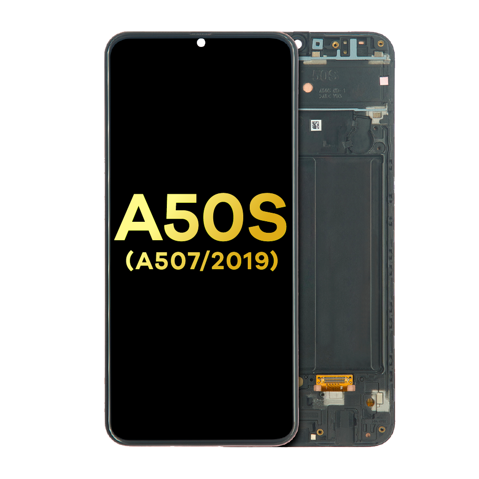 OLED Assembly With Frame For Samsung Galaxy A50s (Refurbished) (A507 / 2019) (All Colors)