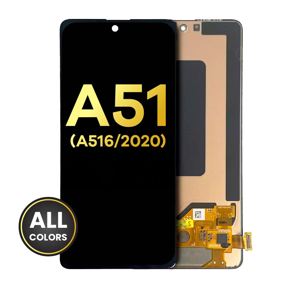 OLED Assembly Without Frame For Samsung Galaxy A51 5G (A516 / 2020) (All Models) (Refurbished) (All Colors)