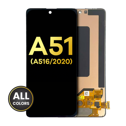 OLED Assembly Without Frame For Samsung Galaxy A51 5G (A516 / 2020) (All Models) (Refurbished) (All Colors)