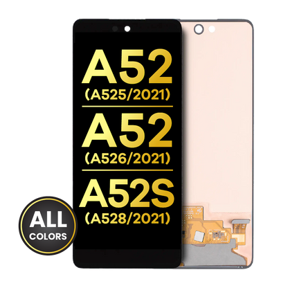 OLED Assembly Without Frame For Samsung A52 4G (A525 / 2021) / 5G (A526 / 2021) / A52S 5G (A528 / 2021) (Refurbished) (All Colors)