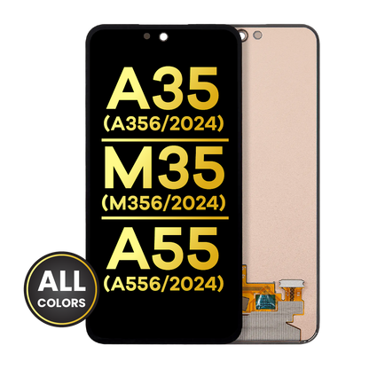 OLED Assembly Without Frame For Samsung Galaxy A35 5G (A356 / 2024) / M35 (M356 / 2024) / A55 (A556 / 2024) (Refurbished) (All Colors)