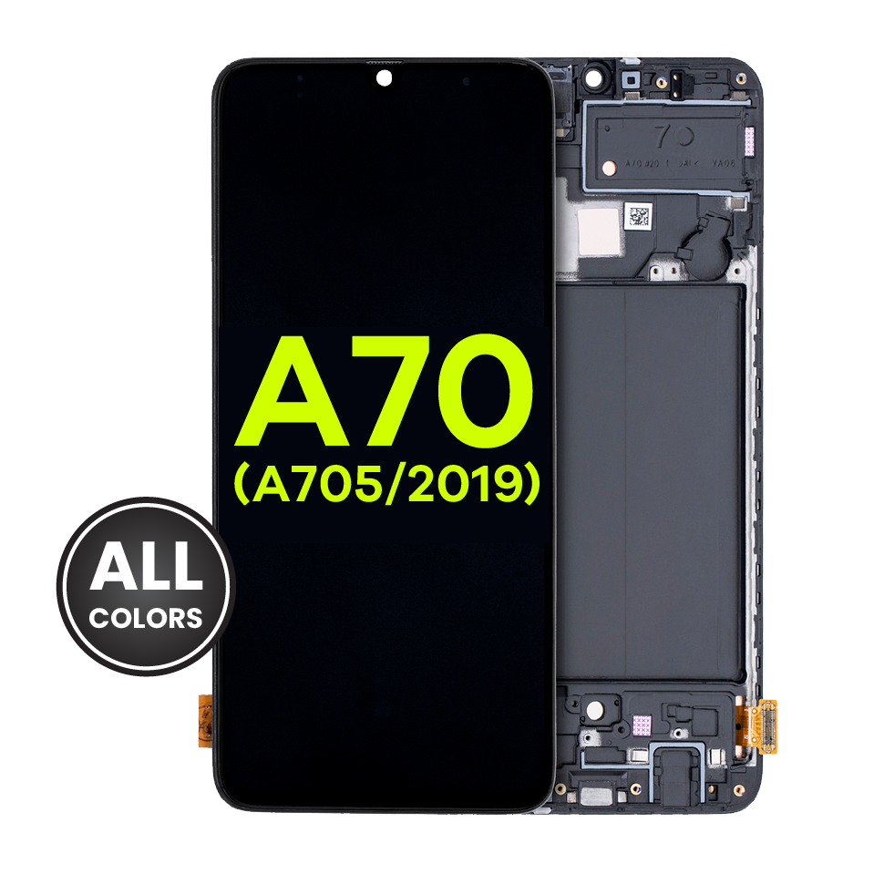 OLED Assembly With Frame For Samsung Galaxy A70 (A705 / 2019) (Service Pack) (All Colors)