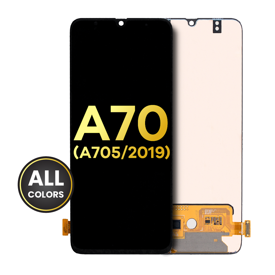 OLED Assembly Without Frame For Samsung Galaxy A70 (A705 / 2019) (Refurbished) (All Colors)