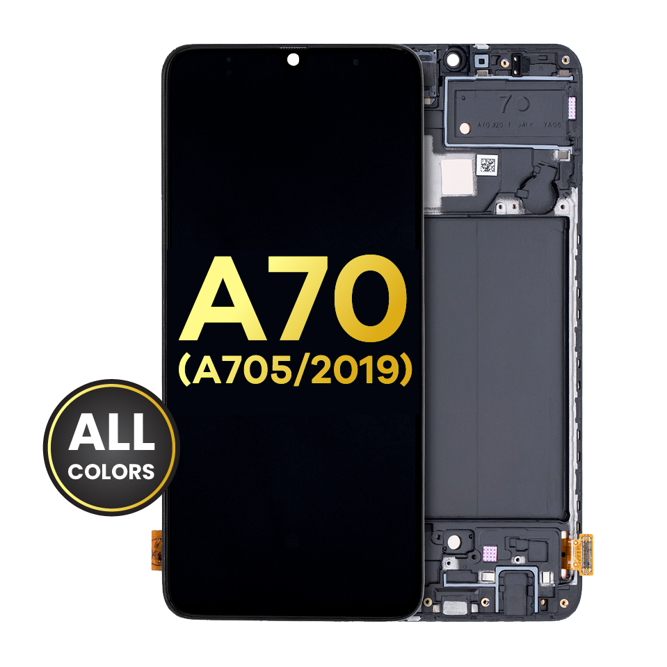 OLED Assembly With Frame For Samsung Galaxy A70 (A705 / 2019) (Refurbished) (All Colors)