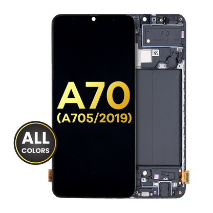 OLED Assembly With Frame For Samsung Galaxy A70 (A705 / 2019) (Refurbished) (All Colors)