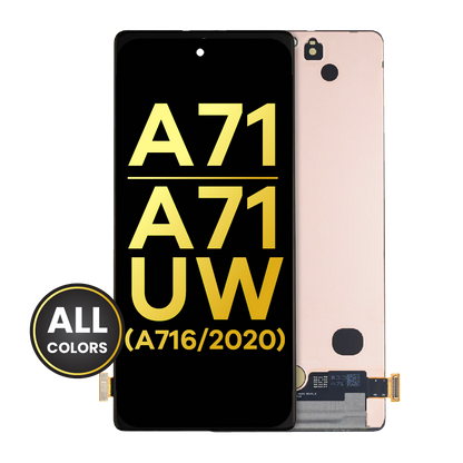 OLED Assembly Without Frame For Samsung Galaxy A71 5G / A71 5G UW (A716 / 2020) (Refurbished) (All Colors)
