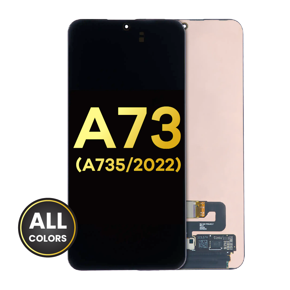 OLED Assembly Without Frame For Samsung Galaxy A73 (A735 / 2022) (Refurbished) (All Colors)