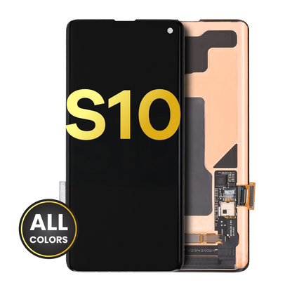 OLED Assembly Without Frame For Samsung Galaxy S10 (Refurbished) (All Colors)