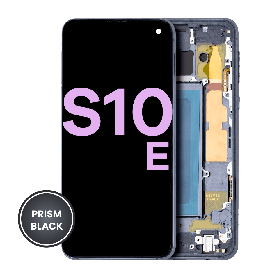 OLED Assembly With Frame For Samsung Galaxy S10E (Service Pack) (Prism Black)
