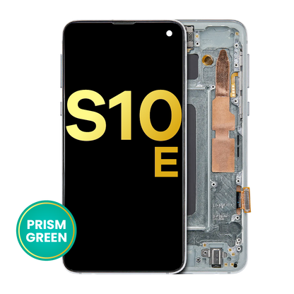 OLED Assembly With Frame For Samsung Galaxy S10E (Refurbished) (Prism Green)