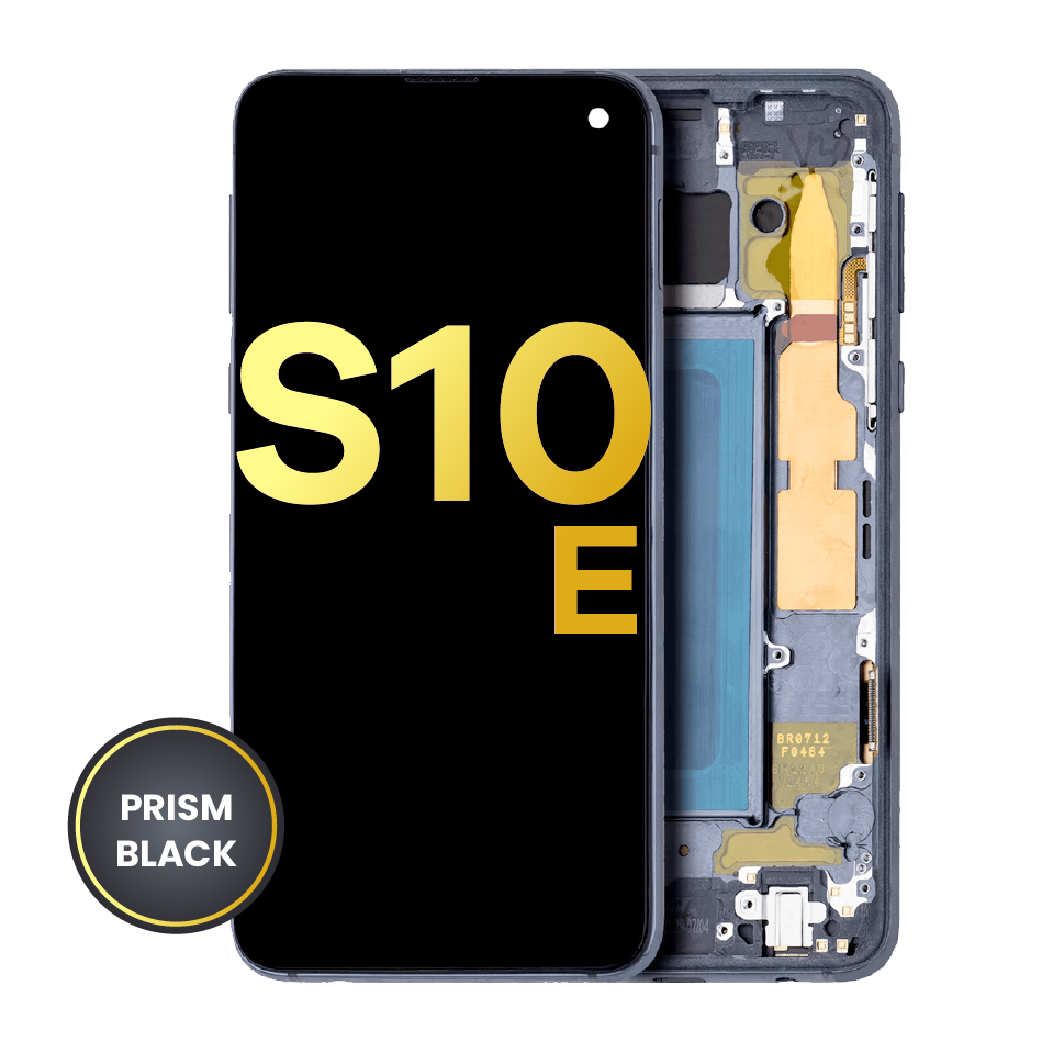 OLED Assembly With Frame For Samsung Galaxy S10E (Refurbished) (Prism Black)