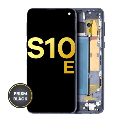 OLED Assembly With Frame For Samsung Galaxy S10E (Refurbished) (Prism Black)