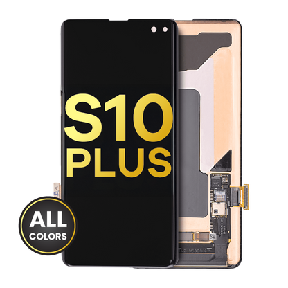 OLED Assembly Without Frame For Samsung Galaxy S10 Plus (Refurbished) (All Colors)