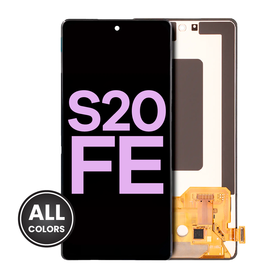 OLED Assembly Without Frame For Samsung Galaxy S20 FE 4G / 5G (Service Pack) (All Colors)