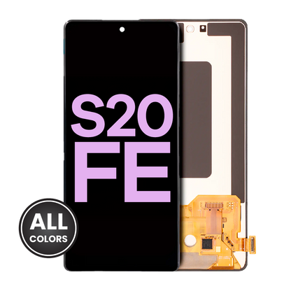 OLED Assembly Without Frame For Samsung Galaxy S20 FE 4G / 5G (Service Pack) (All Colors)