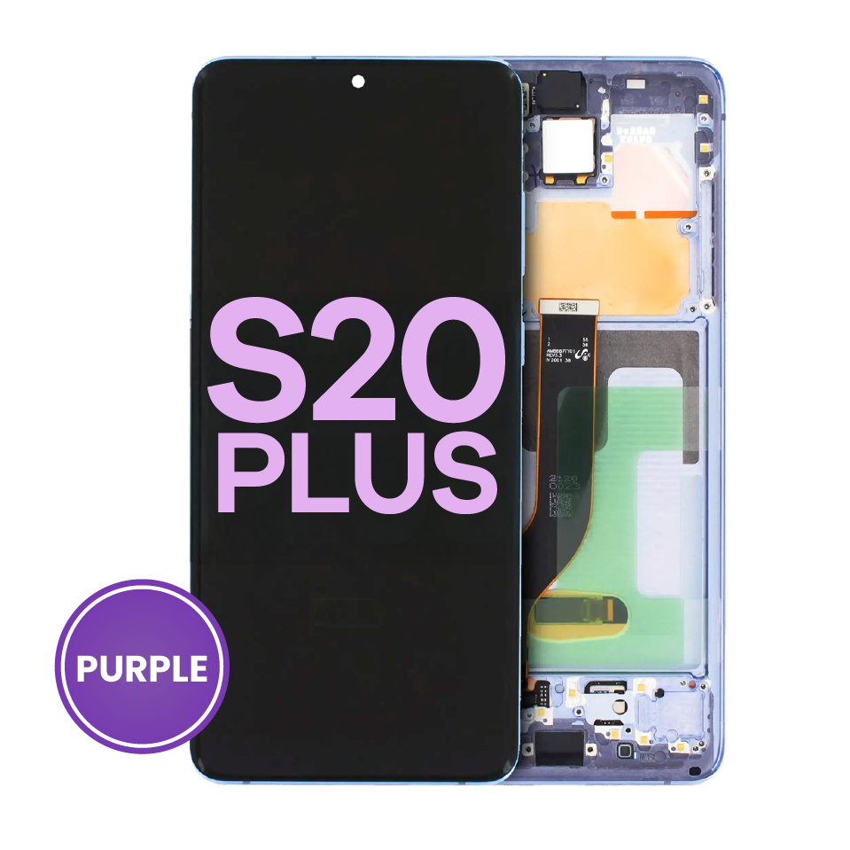 OLED Assembly With Frame For Samsung Galaxy S20 Plus 5G (Service Pack) (Purple)