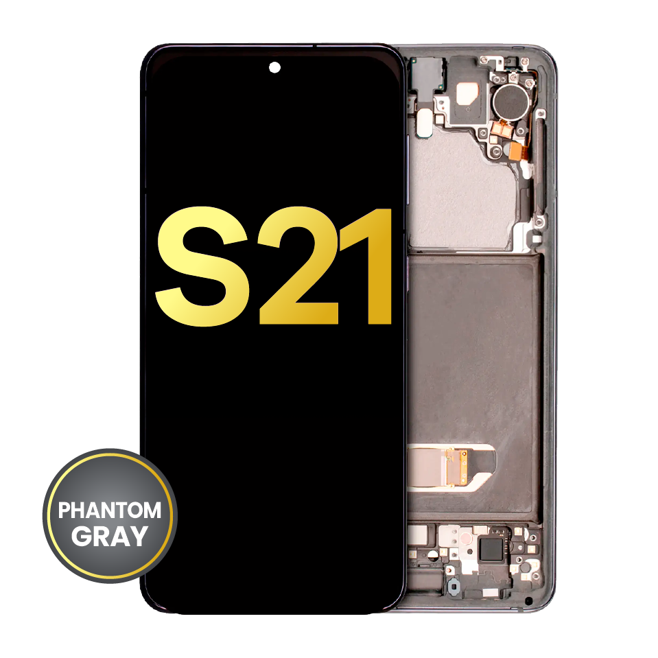 OLED Assembly With Frame For Samsung Galaxy S21 5G (Refurbished) (Phantom Gray)
