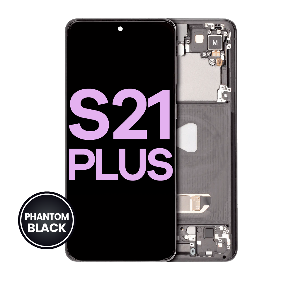 OLED Assembly With Frame For Samsung Galaxy S21 Plus 5G (Service Pack) (Phantom Black)