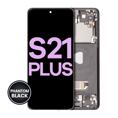 OLED Assembly With Frame For Samsung Galaxy S21 Plus 5G (Service Pack) (Phantom Black)