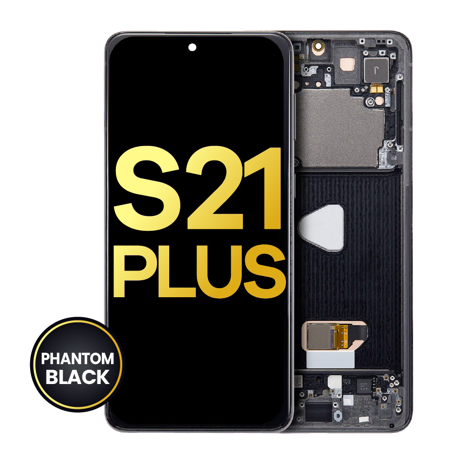 OLED Assembly With Frame For Samsung Galaxy S21 Plus 5G (Refurbished) (Phantom Black)