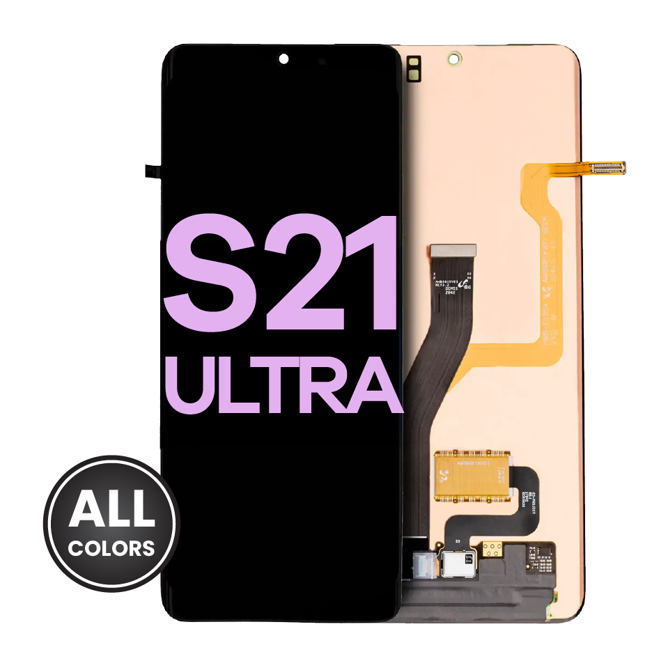 OLED Assembly Without Frame For Samsung Galaxy S21 Ultra 5G (Service Pack) (All Colors)