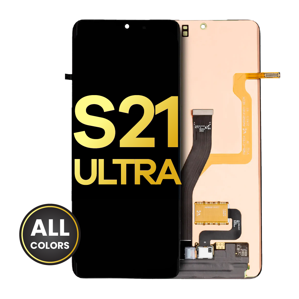 OLED Assembly Without Frame For Samsung Galaxy S21 Ultra 5G (Refurbished) (All Colors)