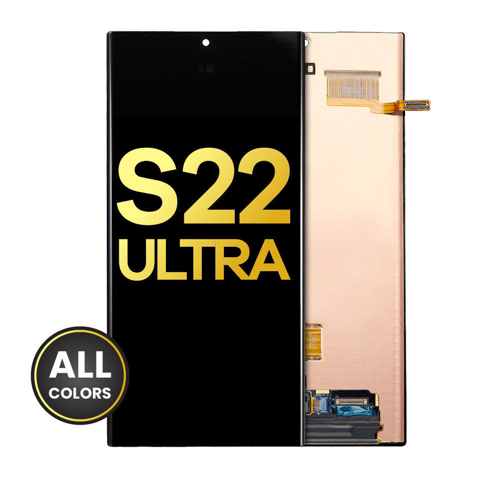 OLED Assembly Without Frame For Samsung Galaxy S22 Ultra 5G (Refurbished) (All Colors)