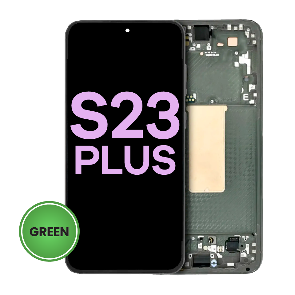 OLED Assembly With Frame For Samsung Galaxy S23 Plus 5G (US & International) (Service Pack) (Green)