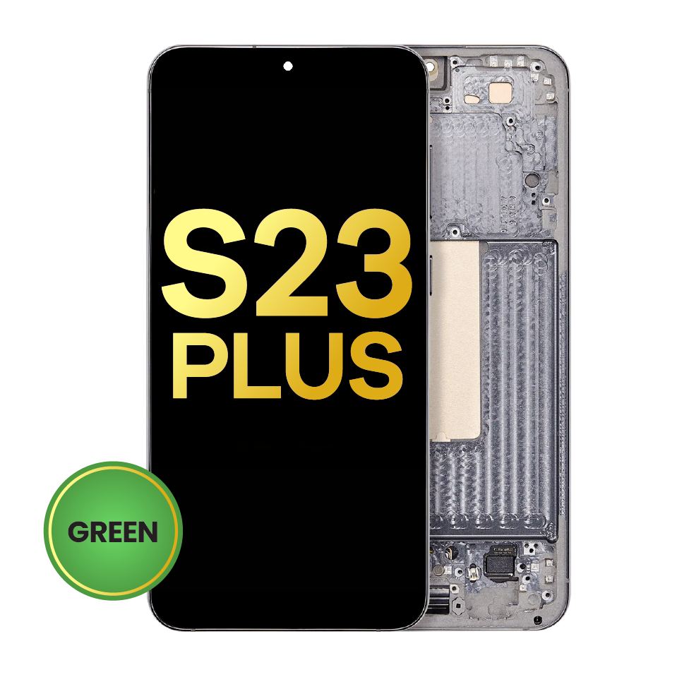 OLED Assembly With Frame For Samsung Galaxy S23 Plus 5G (US & International) (Refurbished) (Green)
