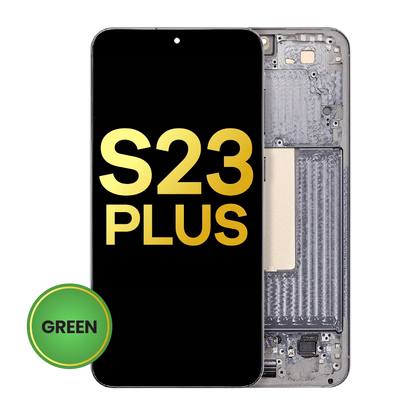 OLED Assembly With Frame For Samsung Galaxy S23 Plus 5G (US & International) (Refurbished) (Green)