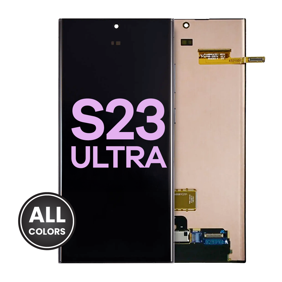 OLED Assembly Without Frame For Samsung Galaxy S23 Ultra 5G (US & International) (Service Pack) (All Colors)