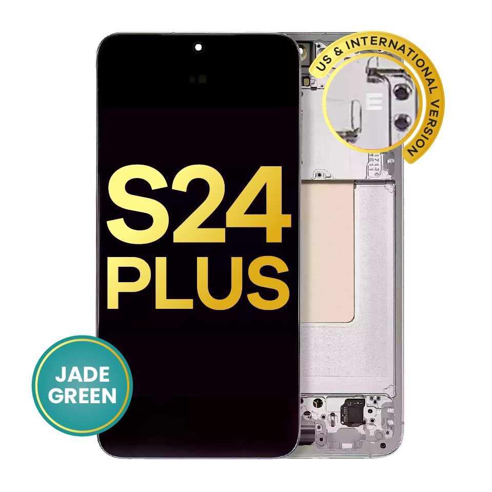 OLED Assembly With Frame For Samsung Galaxy S24 Plus 5G (US & International Version) (Service Pack) (Jade Green)
