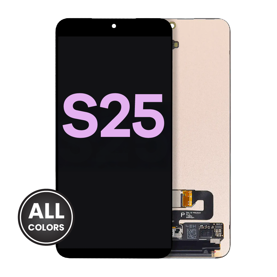 OLED Assembly Without Frame For Samsung Galaxy S25 5G (US & International) (Service Pack) (All Colors)