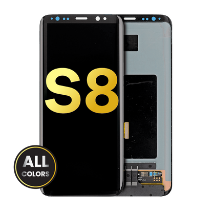 OLED Assembly Without Frame For Samsung Galaxy S8 (Refurbished) (All Colors)
