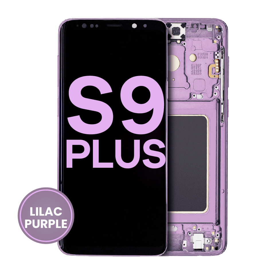 OLED Assembly With Frame For Samsung Galaxy S9 Plus (Service Pack) (Lilac Purple)