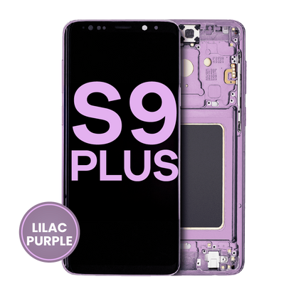 OLED Assembly With Frame For Samsung Galaxy S9 Plus (Service Pack) (Lilac Purple)