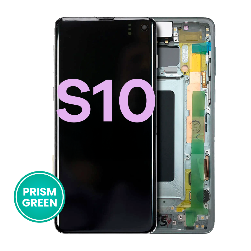 Galaxy S10 OLED With Frame [Prism Green] (Premium)