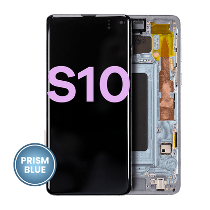 Galaxy S10 OLED With Frame [Prism Blue] (Premium)