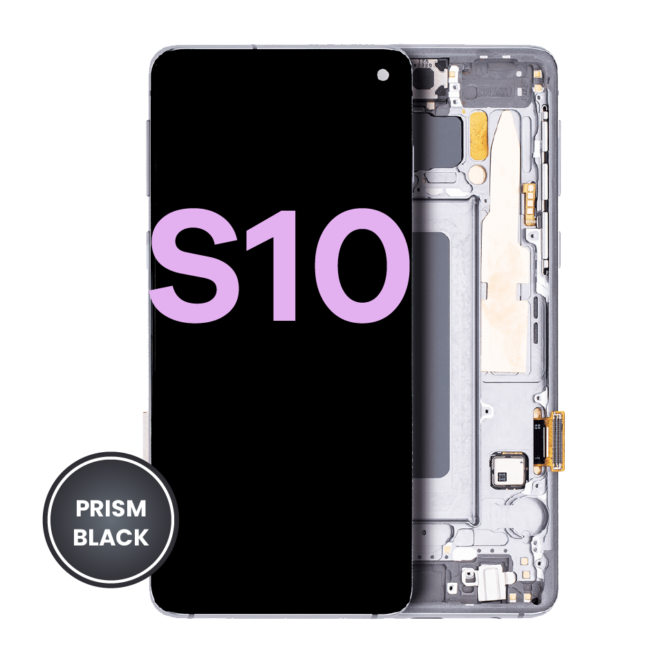 Galaxy S10 OLED With Frame [Prism Black] (Premium)