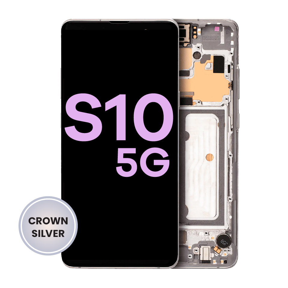 Galaxy S10 5G OLED With Frame [Silver] (Premium)