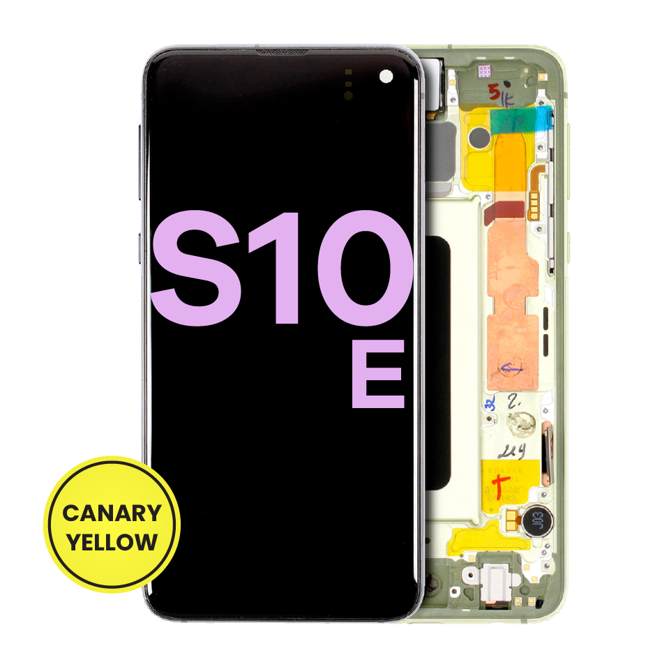Galaxy S10e OLED With Frame [Canary Yellow] (Premium)